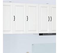 vidaXL Wall Cabinet PORTO High Gloss White 40 x 31 x 80 cm