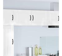 vidaXL Wall Cabinet PORTO High Gloss White 50 x 31 x 40 cm