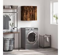 vidaXL Wall Cabinet Smoked Oak 60x31x60 cm Engineered Wood