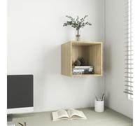 vidaXL Wall Cabinet Sonoma Oak 37x37x37 cm Engineered Wood
