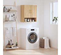 vidaXL Wall Cabinet Sonoma Oak 60x31x70 cm Engineered Wood