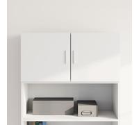 vidaXL Wall Cabinet White 80x42.5x40 cm Engineered Wood, White