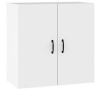 (White) vidaXL Wall Cabinet Engineered Wood Floating TV Unit Cabinet Multi Colours