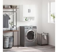 vidaXL Wall Cabinet White 60x31x70 cm Engineered Wood UK NEW