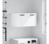 Wall Cabinet Hanging Storage Cabinet Display Cabinet Engineered Wood vidaXL