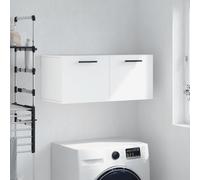 vidaXL Wall Cabinet White 80X36.5X35 Cm Engineered Wood, White
