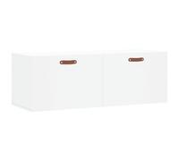 vidaXL Wall Cabinet White 100x36.5x35 cm Engineered Wood