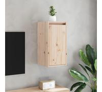 Vidaxl Wall Cabinets 2 Pcs 30X30X60 Cm Solid Wood Pine