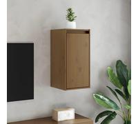 vidaXL Wall Cabinets 2 pcs Honey Brown 30x30x60 cm Solid Wood Pine