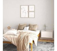 vidaXL Wall Cabinets 2 pcs White 60x30x35 cm Solid Pinewood LSO UK