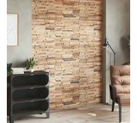Vidaxl Wall Cladding Panels 10 Pcs 1.03 M² Recycled Teak Wood Wall Cladding Panels