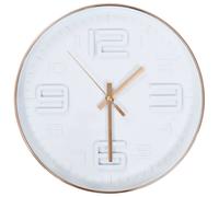 vidaXL Wall Clock Copper Look 30cm Home Office Living Room Timer Decoration