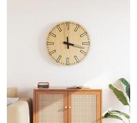 Vidaxl Wall Clock With Luminous Scales And Pointers Yellow 30 Cm
