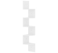 vidaXL Wall Corner Shelf Bedroom Living Room Furniture Wall-Mounted Hanging Wall