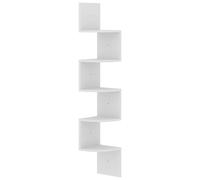 vidaXL Wall Corner Shelf Home Bedroom Living Room Furniture Wall-Mounted Hanging