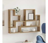 vidaXL Wall Cube Other Artisan oak 96 x 12 x 64 cm Engineered wood