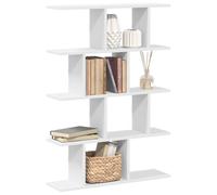 vidaXL Wall Cube Shelf 12 Compartments White Engineered Wood