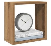 vidaXL Wall Cube Shelves 4 pcs Artisan Oak 30x15x30 cm Engineered Wood