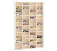 (40 x 4.5 x 60 cm) vidaXL Wall Display Cabinet with 90 Compartments Display Case Display Shelf