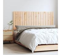 vidaXL Wall Headboard 147x3x60 cm Solid Wood Pine