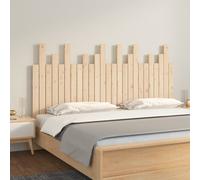 vidaXL Wall Headboard 159.5x3x80 cm Solid Wood Pine