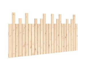 vidaXL Wall Headboard 159.5x3x80 cm Solid Wood Pine