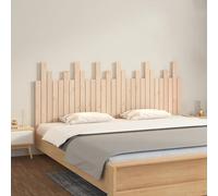 vidaXL Wall Headboard 185x3x80 cm Solid Wood Pine