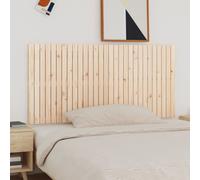 vidaXL Wall Headboard 185x3x90 cm Solid Wood Pine