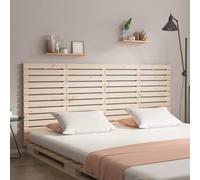 vidaXL Wall Headboard 186x3x91.5 cm Solid Wood Pine