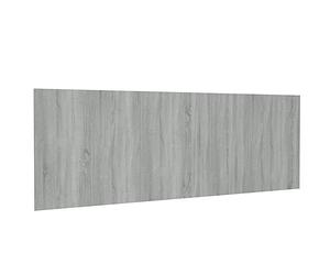 vidaXL Wall Headboard Grey Sonoma 240x1,5x80 cm Engineered Wood