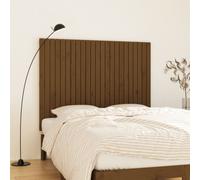(honey brown, 146.5 x 3 x 110 cm) vidaXL Solid Wood Pine Wall Headboard Bed Header Multi Colours Multi Sizes