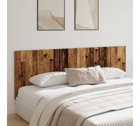 vidaXL Wall Headboard Old Wood 240x1.5x80 cm Engineered Wood