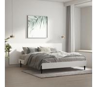 vidaXL Wall Headboard White 240x1.5x80 cm Engineered Wood