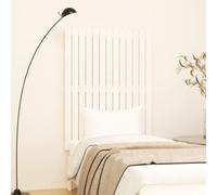 vidaXL Wall Headboard White 82.5x3x110 cm Solid Wood Pine