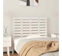 Vidaxl Wall Headboard White 96X3X63 Cm Solid Wood Pine