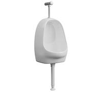 vidaXL Wall Hung Urinal with Flush Valve Ceramic White