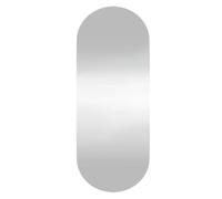vidaXL Wall Mirror 20x50 cm Glass Oval
