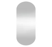 vidaXL Wall Mirror 35x80 cm Glass Oval