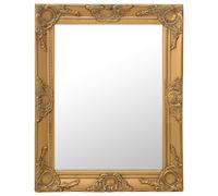 vidaXL Wall Mirror Baroque Style 50x60 cm Gold