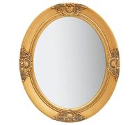 Wall Mirror Baroque Style 50x60cm Gold GF0
