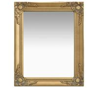 vidaXL Wall Mirror Baroque Style 50x60 cm Gold