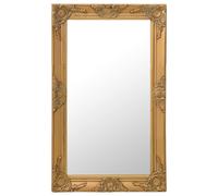 Vidaxl Wall Mirror Baroque Style 50X80 Cm Gold