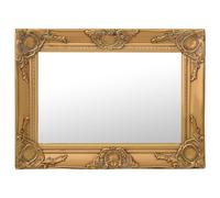 vidaXL Wall Mirror Baroque Style 60x40 cm Gold