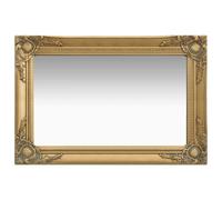vidaXL Wall Mirror Baroque Style 60x40 cm Gold