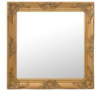 vidaXL Wall Mirror Baroque Style 60x60 cm Gold