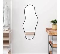 vidaXL Wall Mirror Black 90x40 cm