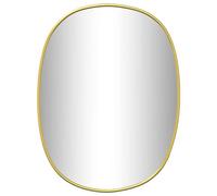 vidaXL Wall Mirror Gold 30x25 cm