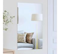 vidaXL Wall Mirror Rectangular 50 x 80 cm Tempered Glass