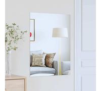 vidaXL Wall Mirror Rectangular 80 x 60 cm Tempered Glass