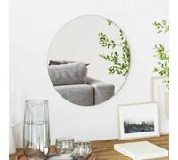 vidaXL Wall Mirror Round Ø 40 cm Tempered Glass